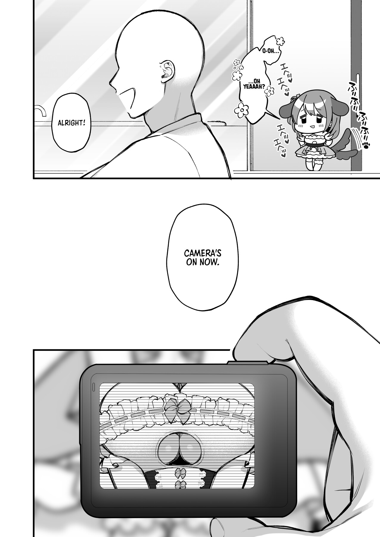 Hentai Manga Comic-An L-Cup College Chick's Porn Escapade with a Behemoth - Paizuri Time-Read-13